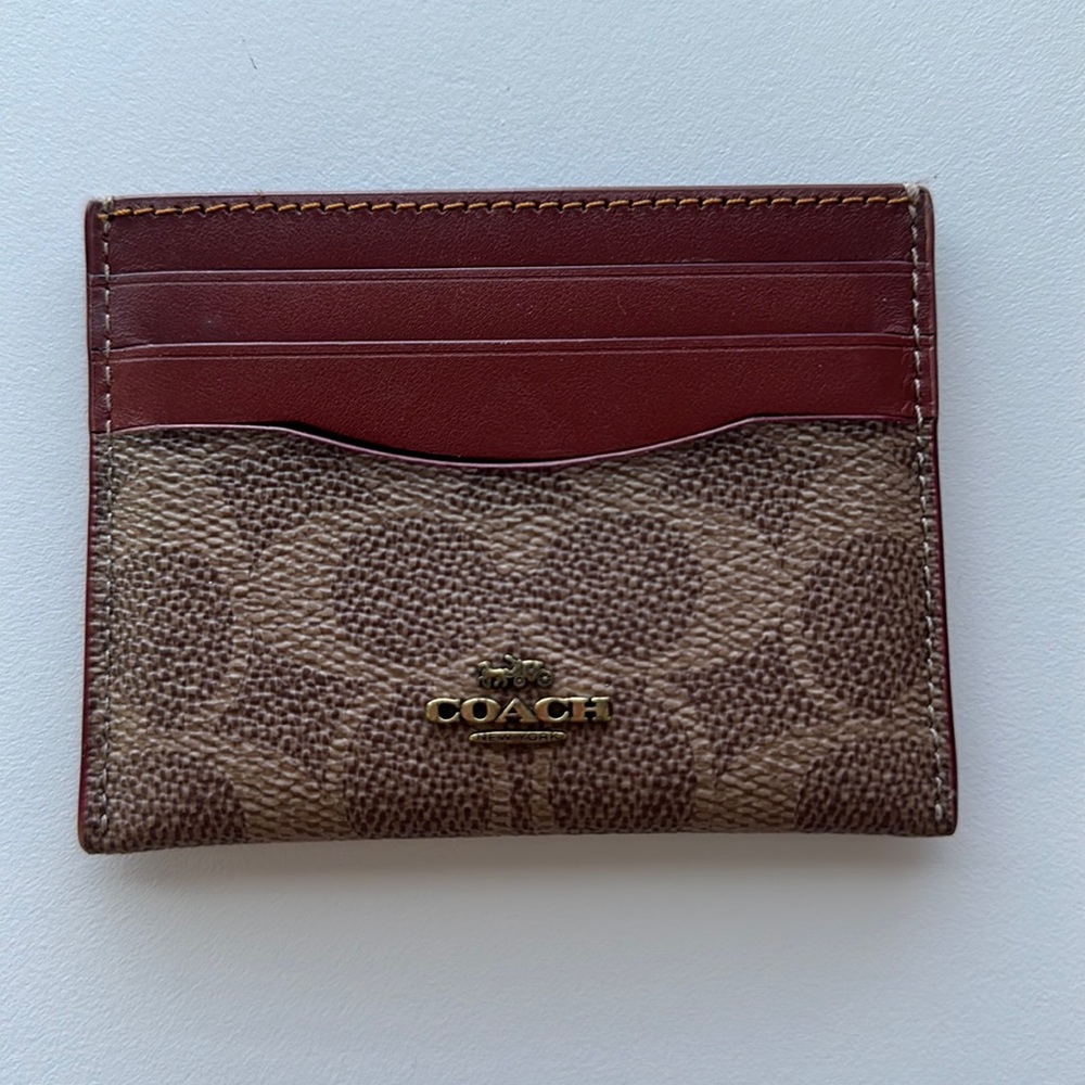 Coach Slim ID Wallet/Card Case